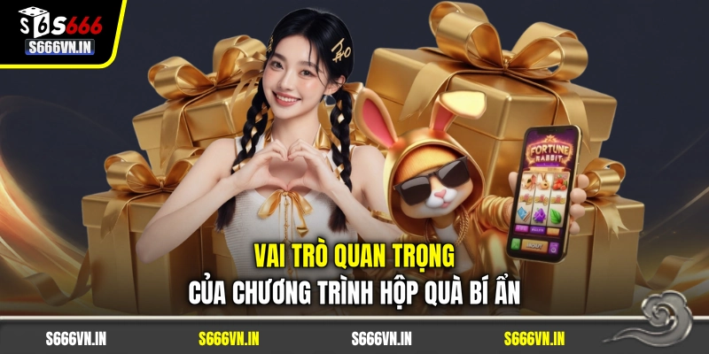 Vai trò quan trọng của chương trình hộp quà bí ẩn Vai trò quan trọng của chương trình hộp quà bí ẩn